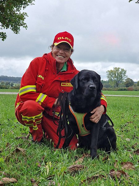 Rettungshunde: Gabi Blinzig